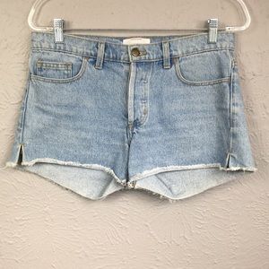 American Apparel Jeans Blue Jean Cut Off Shorts 26